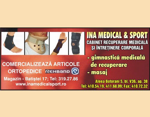 Cabinet medical Ina Medical Sport